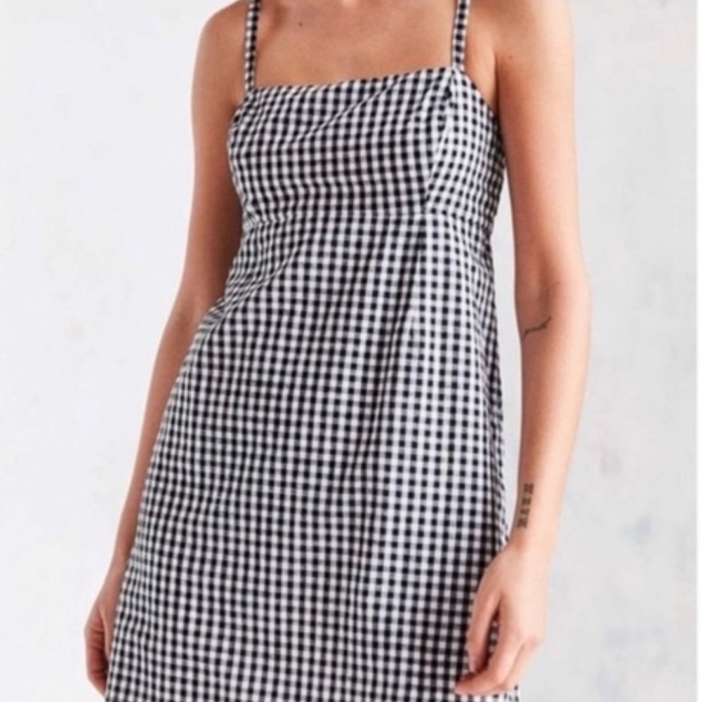 Cooperative Gingham Mini Dress
